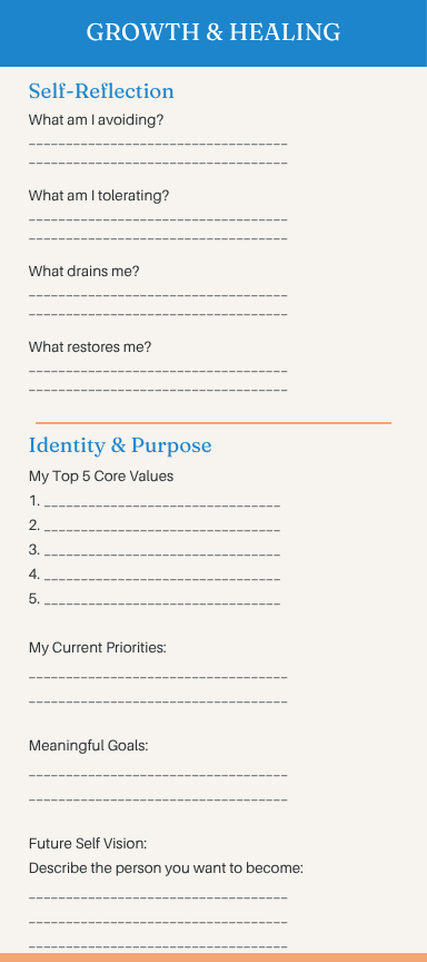Mental Health Checklist