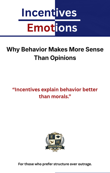 Incentives Over Emotions