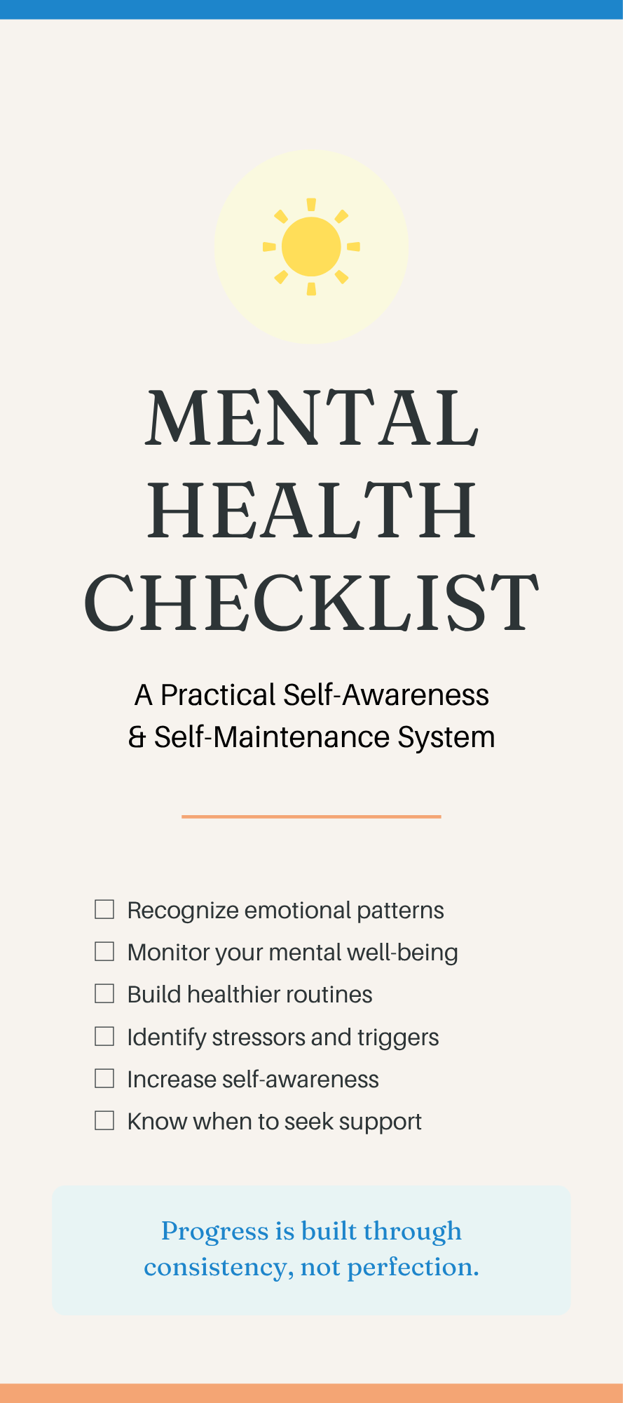 Mental Health Checklist