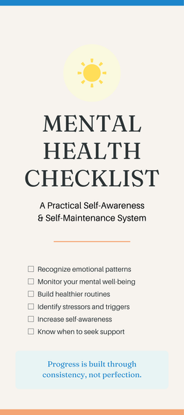 Mental Health Checklist