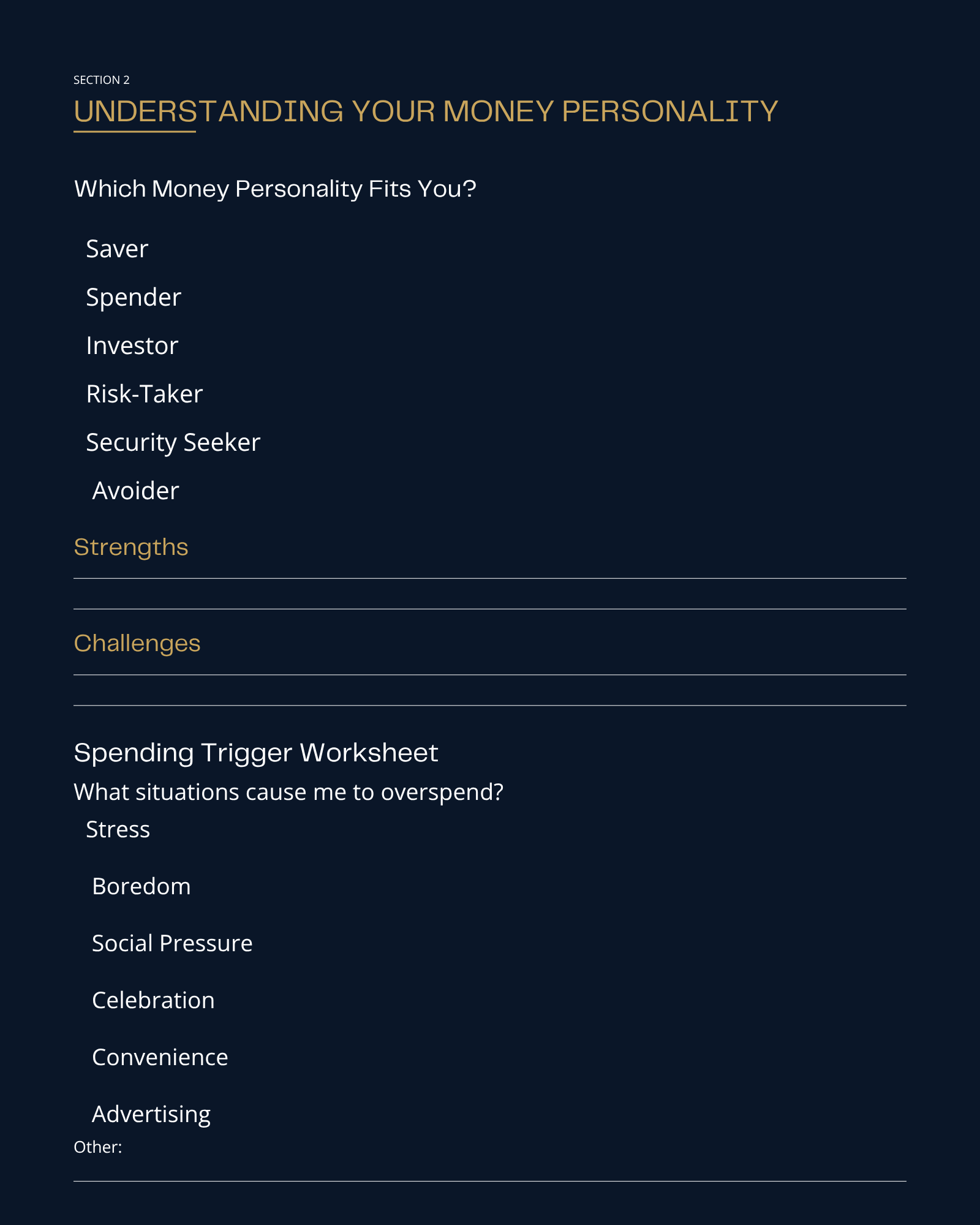 Financial Freedom Plan Workbook