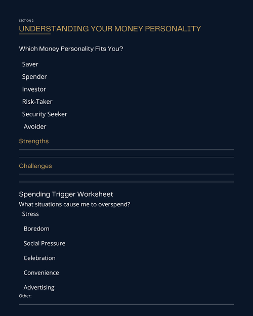 Financial Freedom Plan Workbook