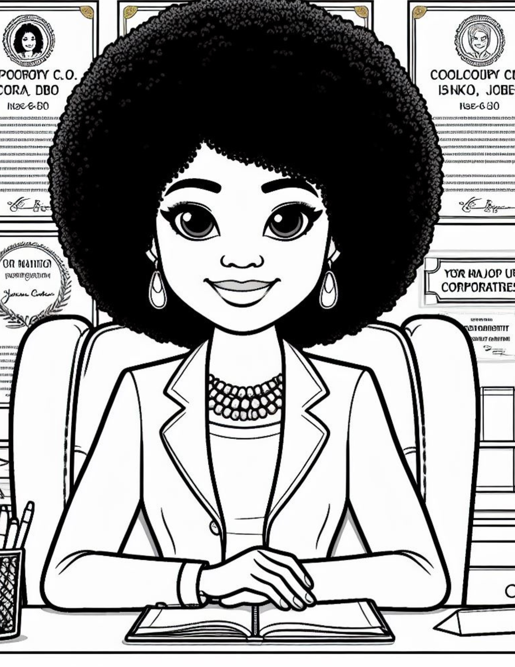 I Can Be Anything I Dream Of - Coloring Book